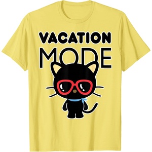 image:imageChococat Vacation Mode Sunglasses TShirtLemon Yellow