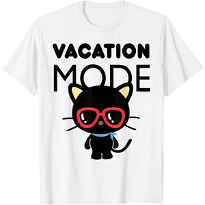 image:imageChococat Vacation Mode Sunglasses TShirtWhite