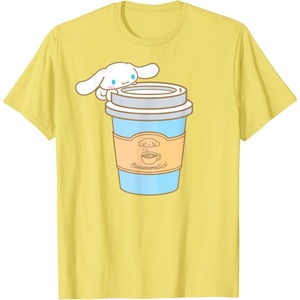 image:imageCinnamoroll Cup of Coffee To Go TShirtLemon Yellow