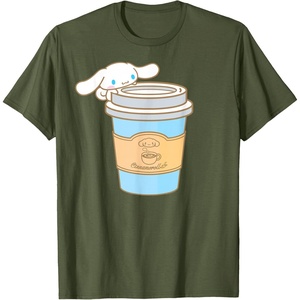 image:imageCinnamoroll Cup of Coffee To Go TShirtOlive Green