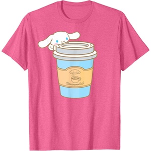 image:imageCinnamoroll Cup of Coffee To Go TShirtPink Heather