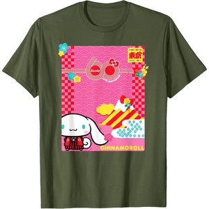 image:imageCinnamoroll Sanrio 60th TShirtOlive Green