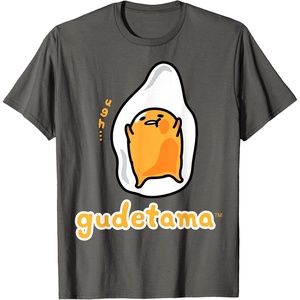 image:imageGudetama Character Front and Back TShirtAsphalt Grey