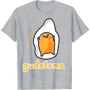 image:imageGudetama Character Front and Back TShirtHeather Grey