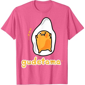 image:imageGudetama Character Front and Back TShirtPink Heather