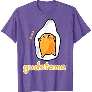 image:imageGudetama Character Front and Back TShirtPurple Heather