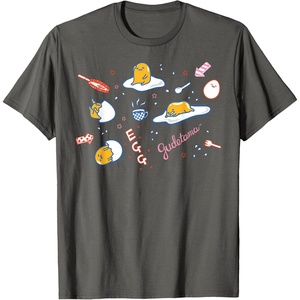 image:imageGudetama Doodle TShirtAsphalt Grey