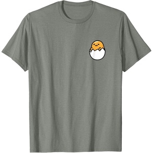 image:imageGudetama Front and Back Logo Tee Shirt TShirtOlive Heather