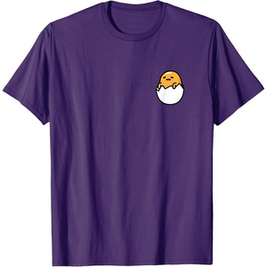 image:imageGudetama Front and Back Logo Tee Shirt TShirtPurple