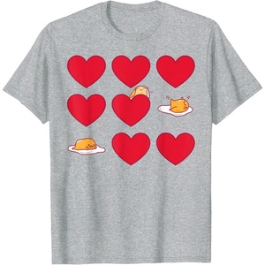 image:imageGudetama Hearts amp Eggs Valentines TShirtHeather Grey