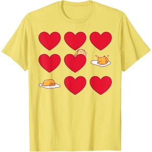 image:imageGudetama Hearts amp Eggs Valentines TShirtLemon Yellow
