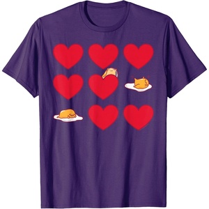 image:imageGudetama Hearts amp Eggs Valentines TShirtPurple
