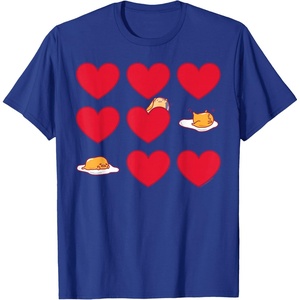 image:imageGudetama Hearts amp Eggs Valentines TShirtRoyal Blue