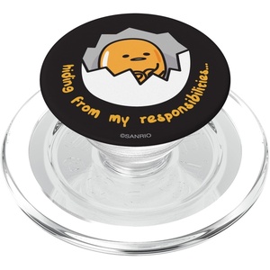 image:imageGudetama Hiding From My Responsibilities PopSockets Adhesive PopGripMagnetic PopGrip