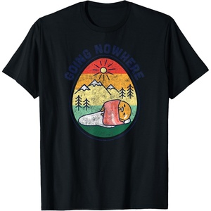 image:imageGudetama The Lazy Egg Camping Going Nowhere TShirtBlack