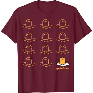 image:imageGudetama The Lazy Egg Real TShirtBurgundy