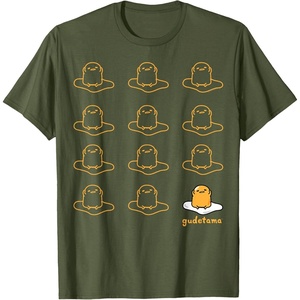 image:imageGudetama The Lazy Egg Real TShirtOlive Green