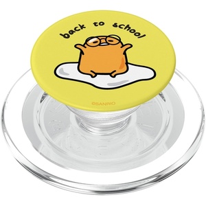image:imageGudetama the Lazy Egg Back to School Nerd Glasses PopSockets MagSafe PopGrip for iPhoneMagSafe