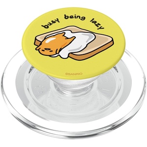 image:imageGudetama the Lazy Egg Busy Being Lazy PopSockets Adhesive PopGripMagnetic PopGrip