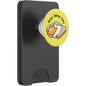 image:imageGudetama the Lazy Egg Busy Being Lazy PopSockets Adhesive PopGripMagnetic PopWallet