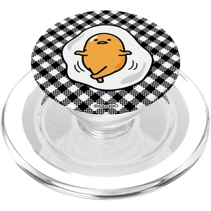 image:imageGudetama the Lazy Egg Gingham PopSockets MagSafe PopGrip for iPhoneMagSafe