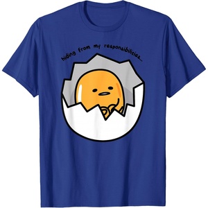 image:imageGudetama the Lazy Egg Hiding from Responsibilities TShirtRoyal Blue