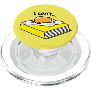 image:imageGudetama the Lazy Egg I Cant Book PopSockets MagSafe PopGrip for iPhoneMagSafe