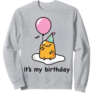 image:imageGudetama the Lazy Egg Its My Birthday SweatshirtHeather Grey
