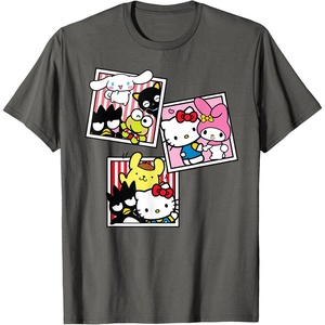 image:imageHello Kitty And Friends Photo Booth Fun Short Sleeve TShirtAsphalt Grey