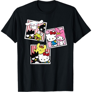 image:imageHello Kitty And Friends Photo Booth Fun Short Sleeve TShirtBlack