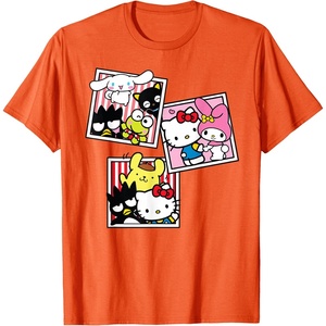 image:imageHello Kitty And Friends Photo Booth Fun Short Sleeve TShirtOrange