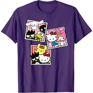 image:imageHello Kitty And Friends Photo Booth Fun Short Sleeve TShirtPurple