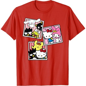 image:imageHello Kitty And Friends Photo Booth Fun Short Sleeve TShirtRed