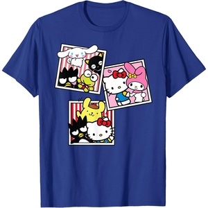 image:imageHello Kitty And Friends Photo Booth Fun Short Sleeve TShirtRoyal Blue