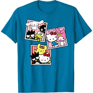 image:imageHello Kitty And Friends Photo Booth Fun Short Sleeve TShirtSapphire Blue