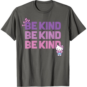 image:imageHello Kitty Be Kind TShirtAsphalt Grey