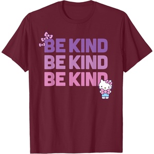 image:imageHello Kitty Be Kind TShirtBurgundy