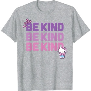 image:imageHello Kitty Be Kind TShirtHeather Grey