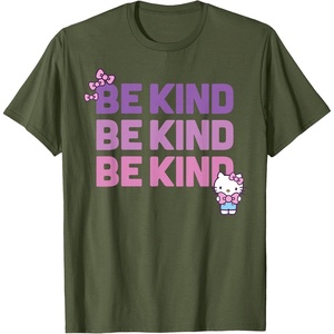 image:imageHello Kitty Be Kind TShirtOlive Green