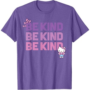 image:imageHello Kitty Be Kind TShirtPurple Heather