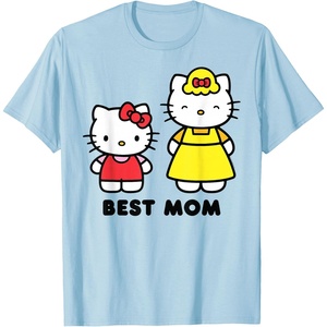image:imageHello Kitty Best Mom Mothers Day TShirtBaby Blue