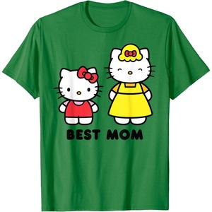 image:imageHello Kitty Best Mom Mothers Day TShirtKelly Green