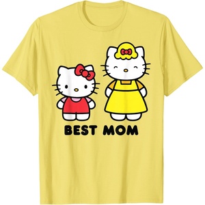 image:imageHello Kitty Best Mom Mothers Day TShirtLemon Yellow