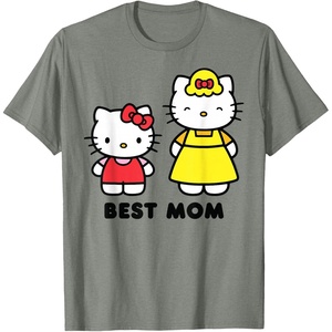 image:imageHello Kitty Best Mom Mothers Day TShirtOlive Heather