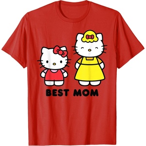 image:imageHello Kitty Best Mom Mothers Day TShirtRed