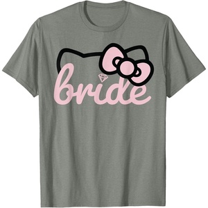 image:imageHello Kitty Bride Bridal Wedding TShirtOlive Heather
