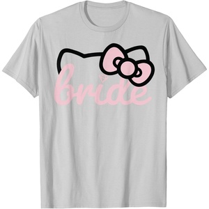 image:imageHello Kitty Bride Bridal Wedding TShirtSilver Grey