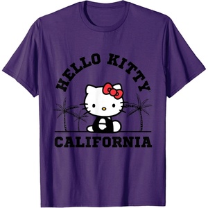 image:imageHello Kitty California Palm Tree Tee Shirt TShirtPurple