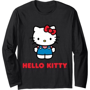image:imageHello Kitty Character Front and Back Long Sleeve TShirtBlack