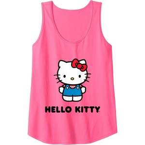 image:imageHello Kitty Character Front and Back Tank Top SmallNeon Pink